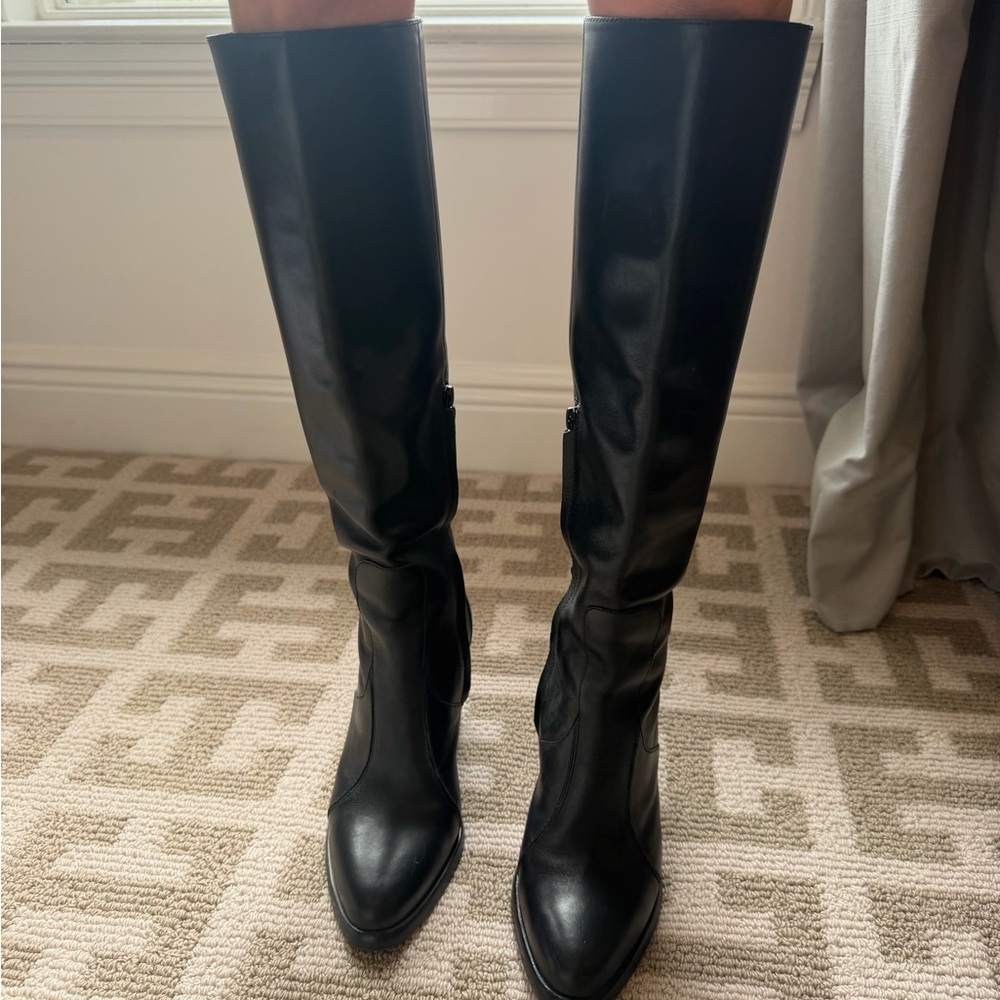 rag & bone Black Leather Boots